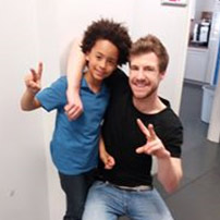 Kids und Luke Mockridge 